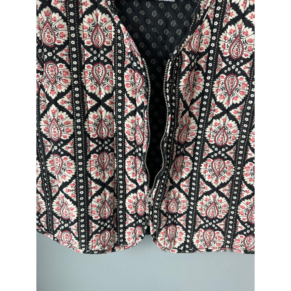 Old Navy Women’s Multi Colored Quilted Vest Size Large - Picture 6 of 10